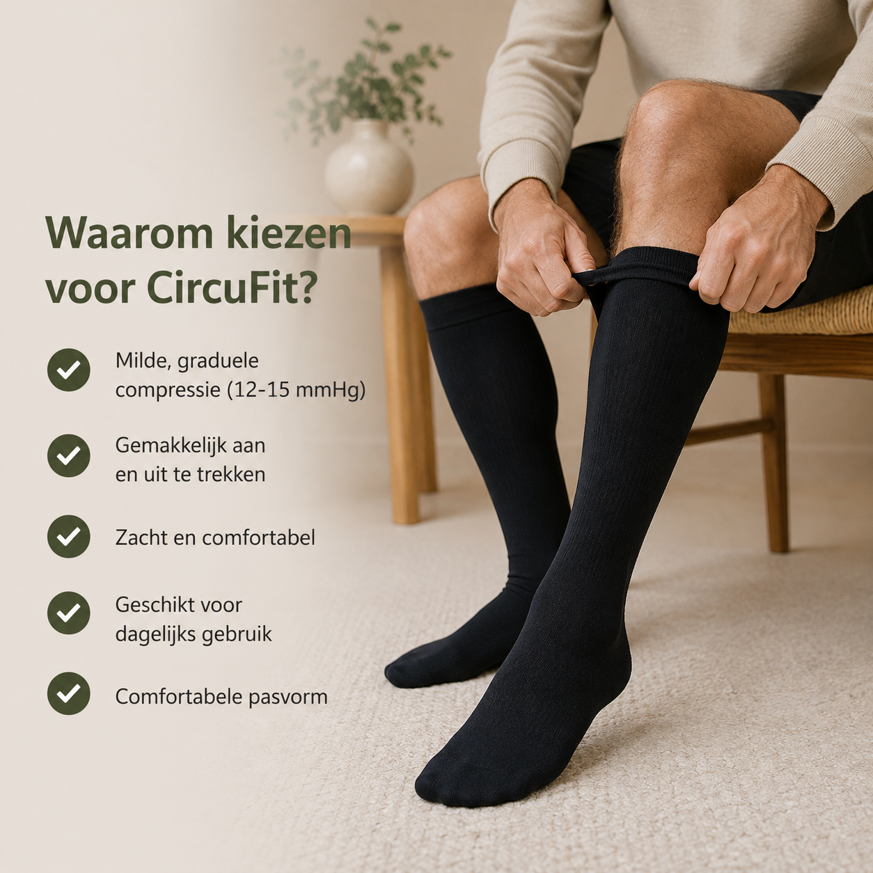 CircuFit - Comfortabele compressiesokken