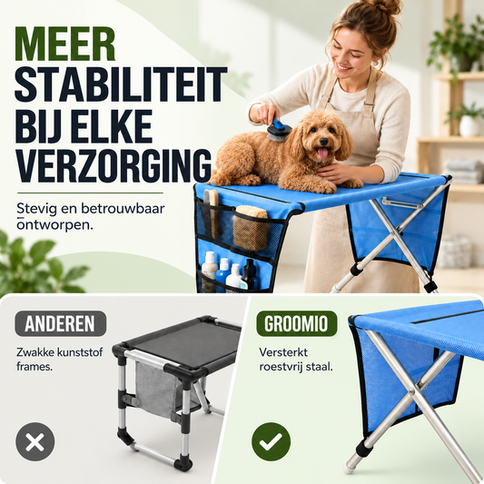 Groomio – verzorgingstafel voor huisdieren
