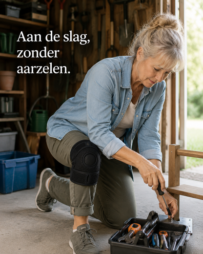 KnieFlex - Verstelbare kniebrace voor extra ondersteuning