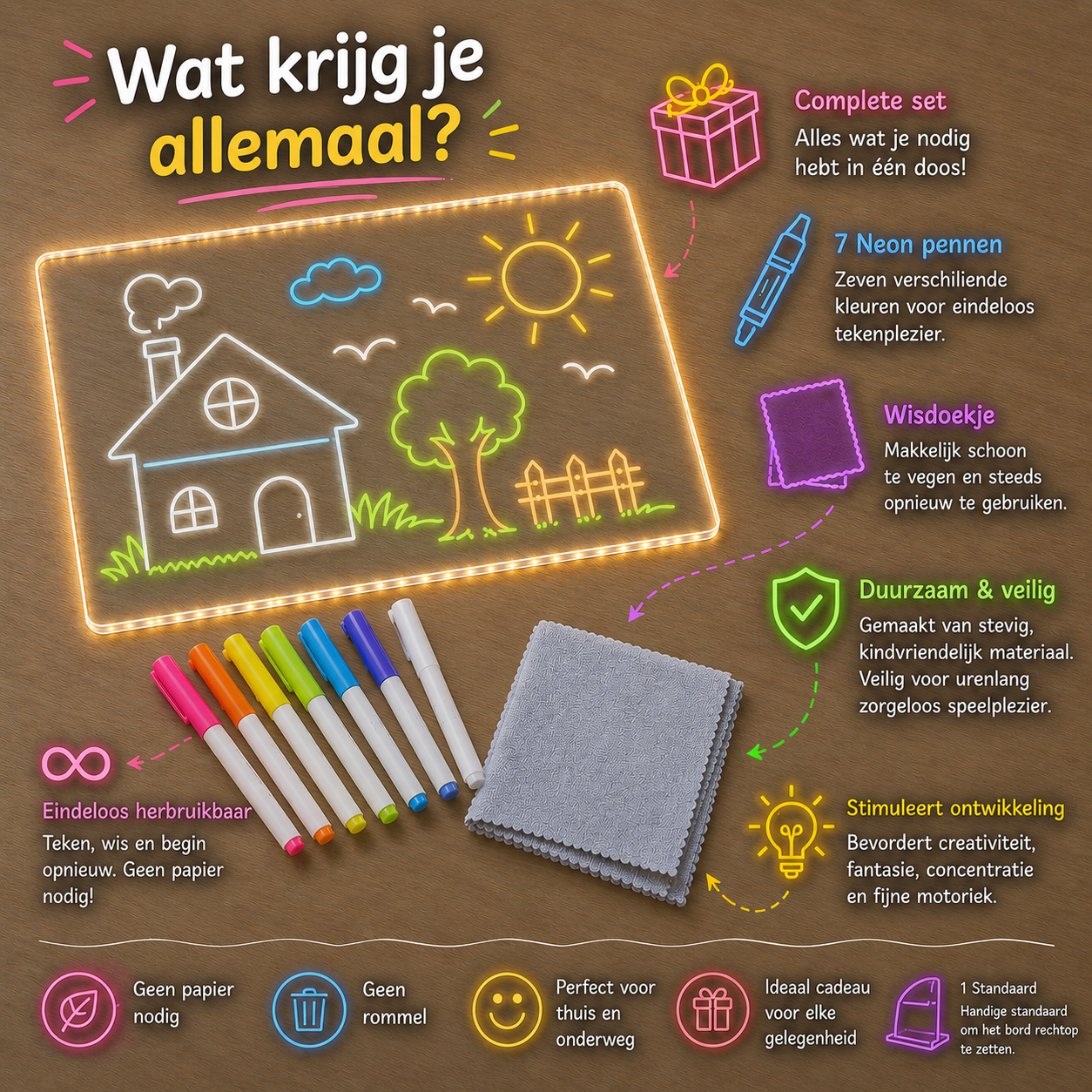 LumiDraw – magisch lichtbord voor kinderen