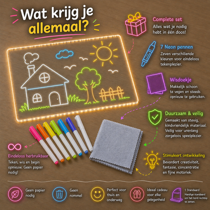 LumiDraw – magisch lichtbord voor kinderen