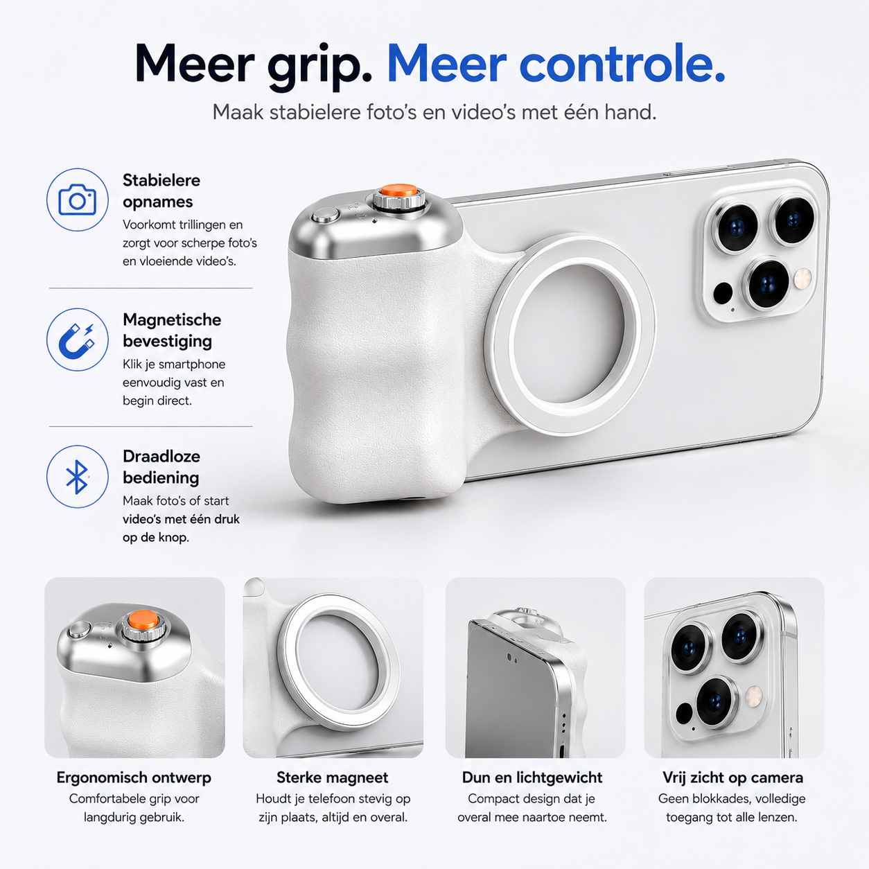 RetroGrip Pro – Meer grip. Betere beelden.