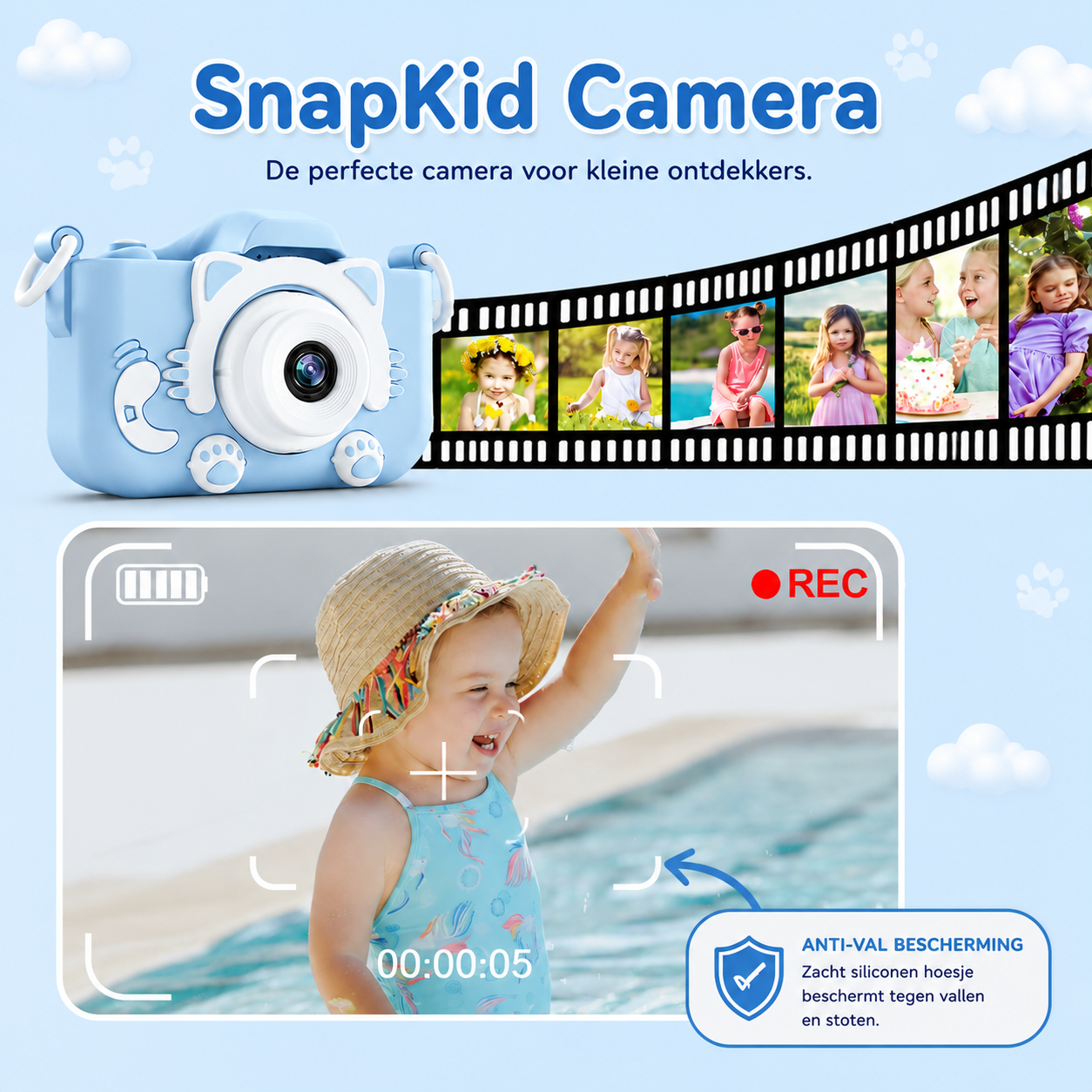 SnapKid Camera - Stimuleer creativiteit zonder schermtijd