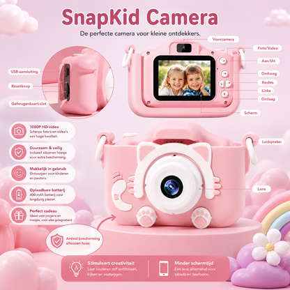 SnapKid Camera - Stimuleer creativiteit zonder schermtijd