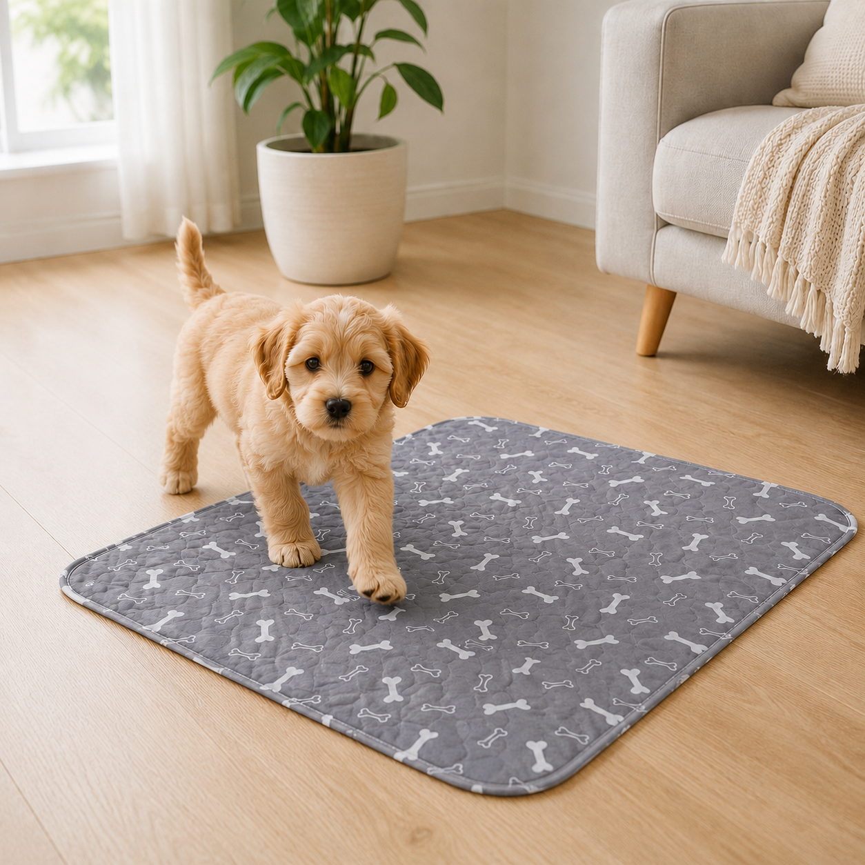 Zindelo - wasbare zindelijkheidsmat voor honden