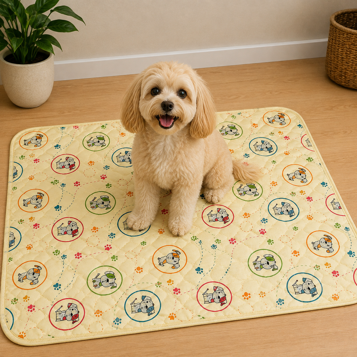 Zindelo - wasbare zindelijkheidsmat voor honden