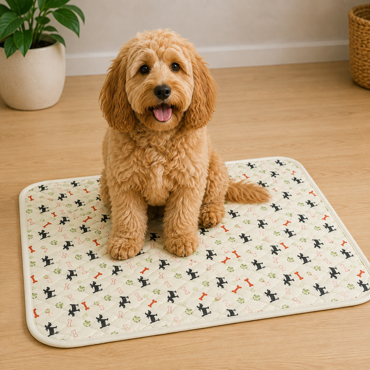 Zindelo - wasbare zindelijkheidsmat voor honden